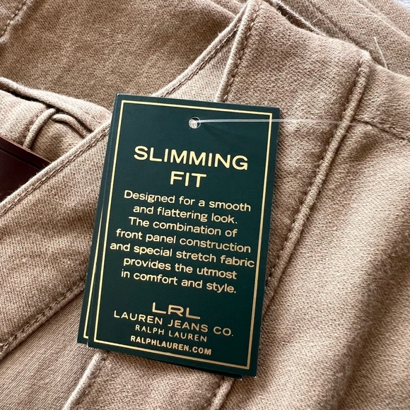 NWT, RALPH LAUREN JEANS CO. Classic Strait womens size 14 super soft jeans! - Picture 11 of 14